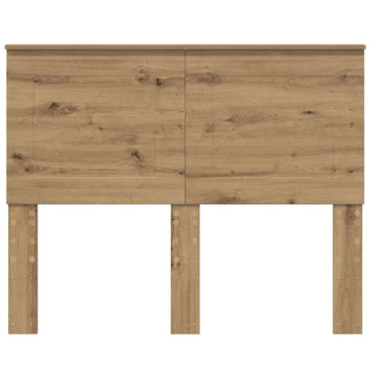 Hoofdbord met hoofdeinde Artisan Eiken 135 cm Bewerkt hout
