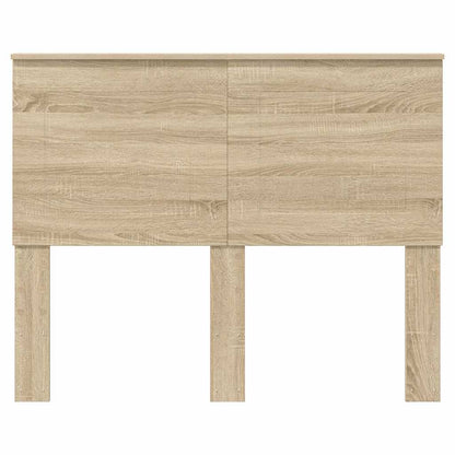 Hoofdbord met hoofdeinde Sonoma Eiken 120 cm Bewerkt hout