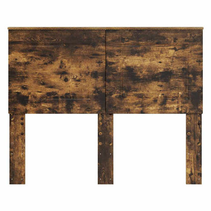 Hoofdbord met hoofdeinde Gerookt eiken 120 cm Bewerkt hout