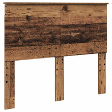 Hoofdbord met hoofdeinde Oud Hout 120 cm Bewerkt hout