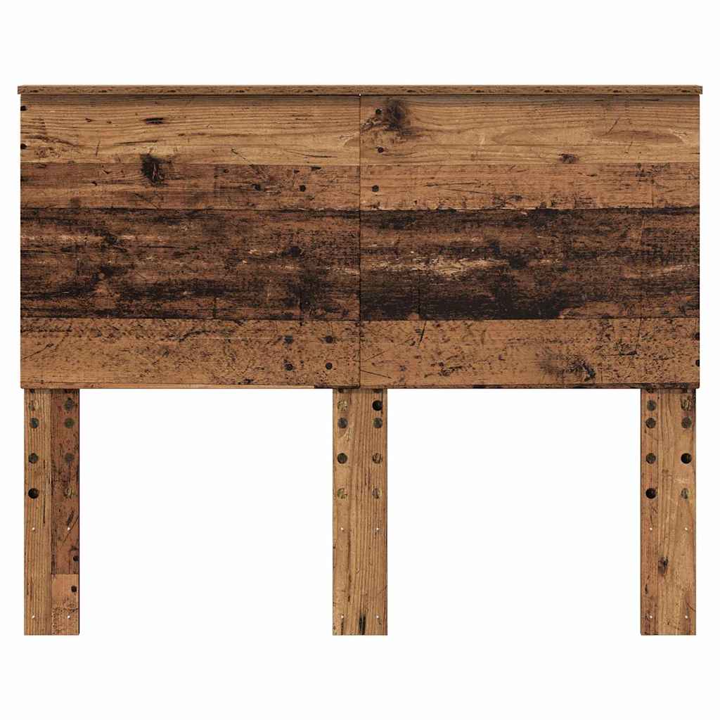 Hoofdbord met hoofdeinde Oud Hout 120 cm Bewerkt hout