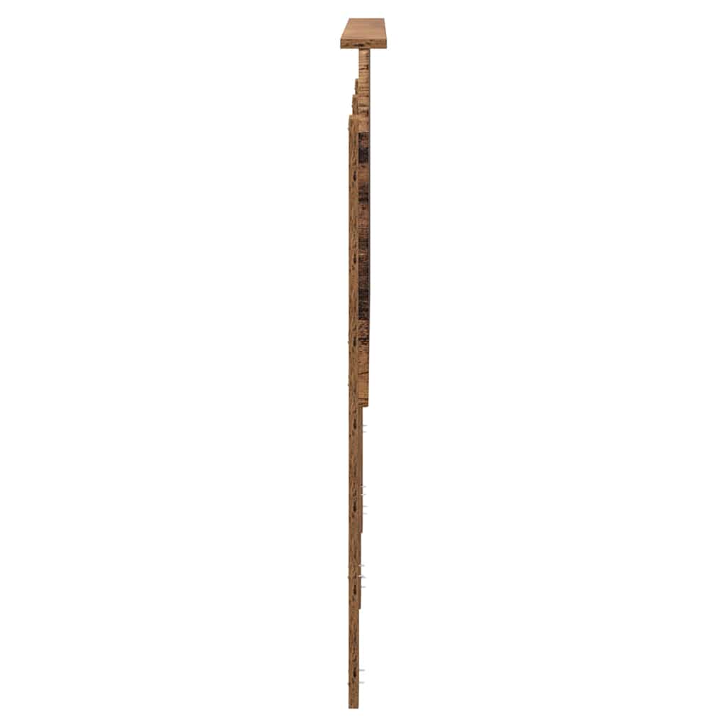 Hoofdbord met hoofdeinde Oud Hout 120 cm Bewerkt hout
