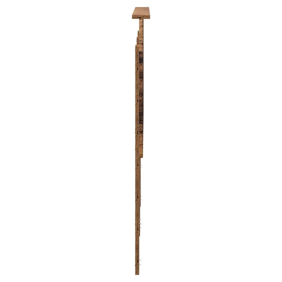 Hoofdbord met hoofdeinde Oud Hout 120 cm Bewerkt hout