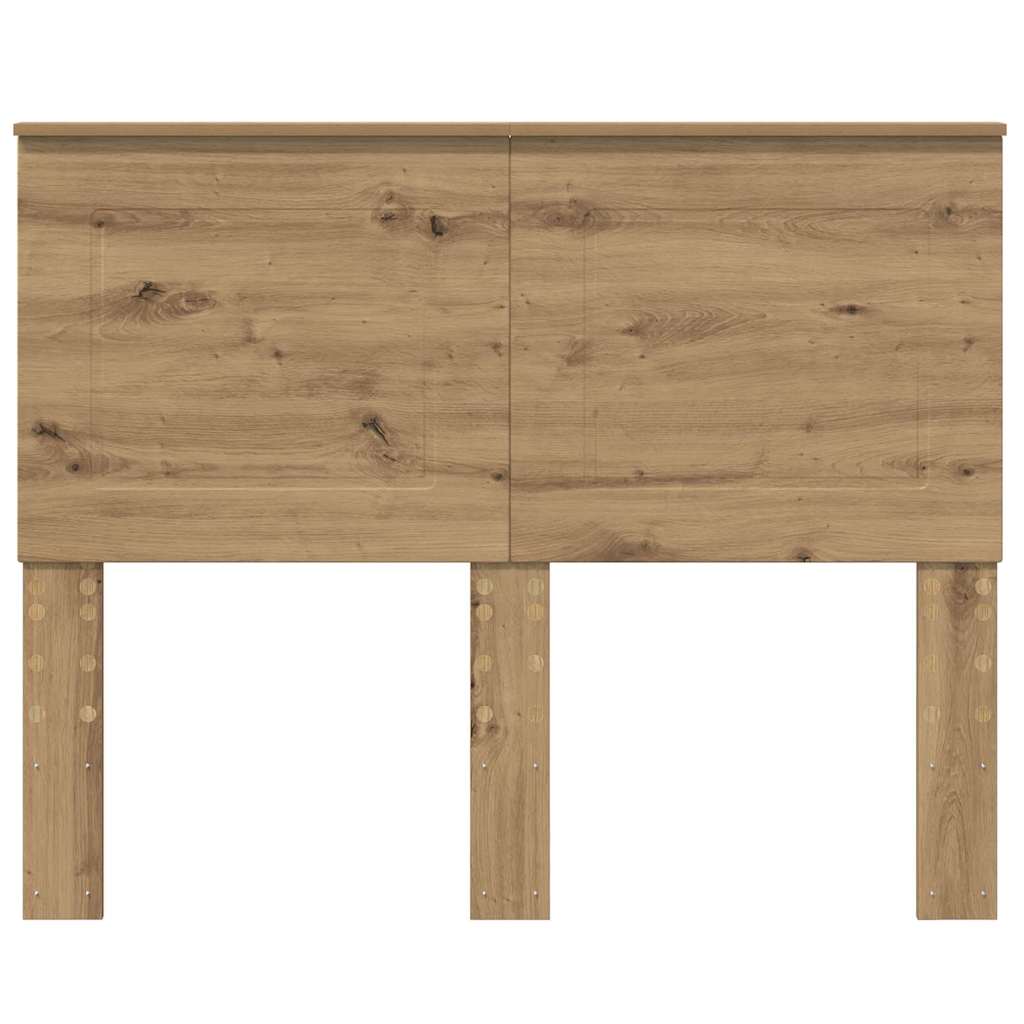 Hoofdbord met hoofdeinde Artisan Eiken 120 cm Bewerkt hout