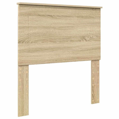 Hoofdbord met hoofdeinde Sonoma Eiken 100 cm Bewerkt hout