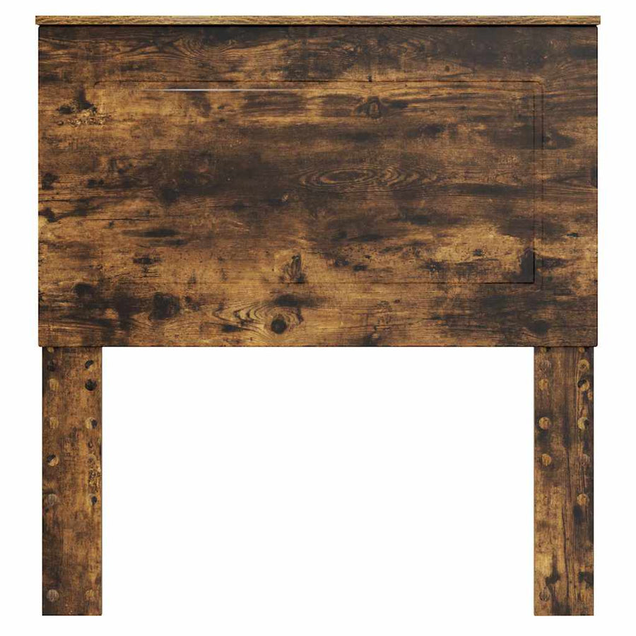 Hoofdbord met hoofdeinde Gerookt eiken 100 cm Bewerkt hout