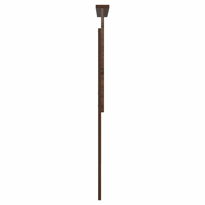 Hoofdbord met hoofdeinde Bruin Eiken 100 cm Bewerkt hout