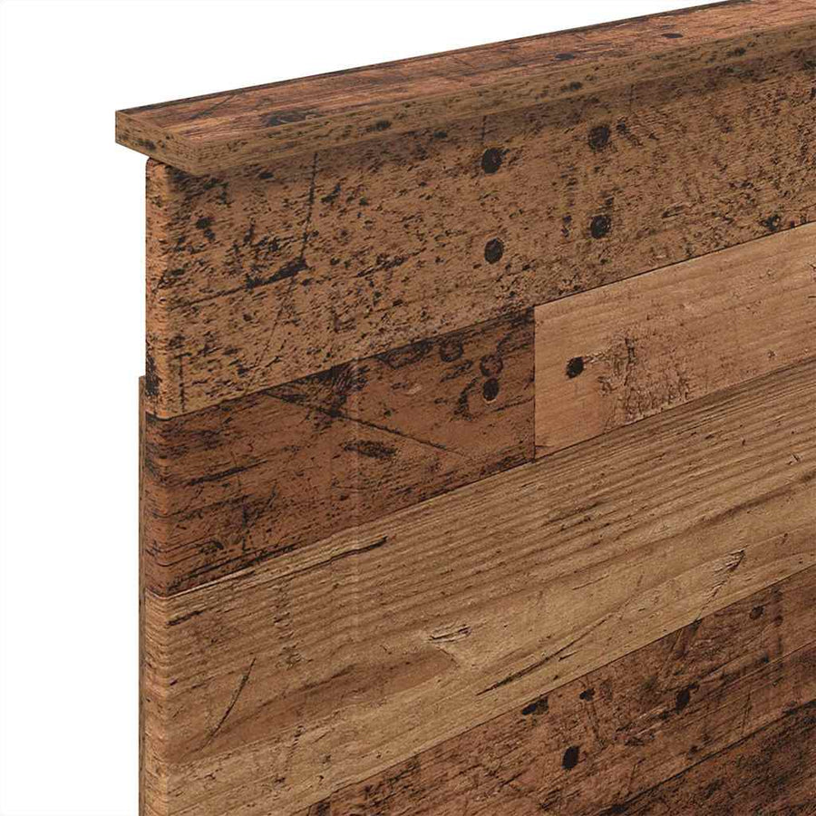Hoofdbord met hoofdeinde Oud Hout 100 cm Bewerkt hout