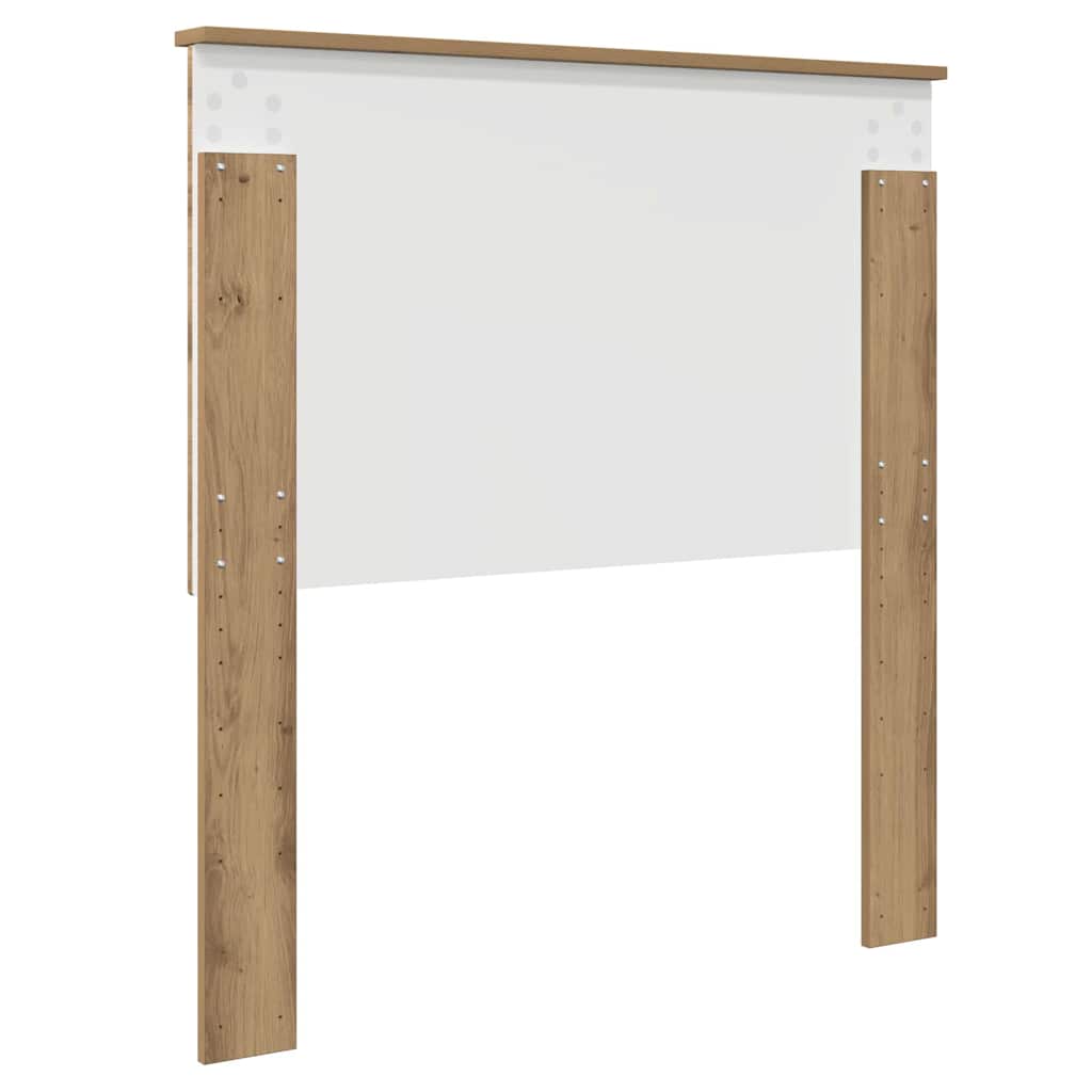 Hoofdbord met hoofdeinde Artisan Eiken 100 cm Bewerkt hout