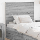 Headboard Grey Sonoma 90 cm Engineered Wood