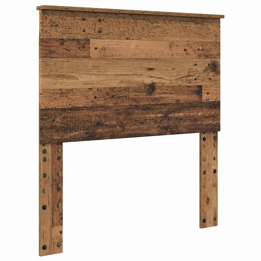 Hoofdbord met hoofdeinde Oud Hout 90 cm Bewerkt hout