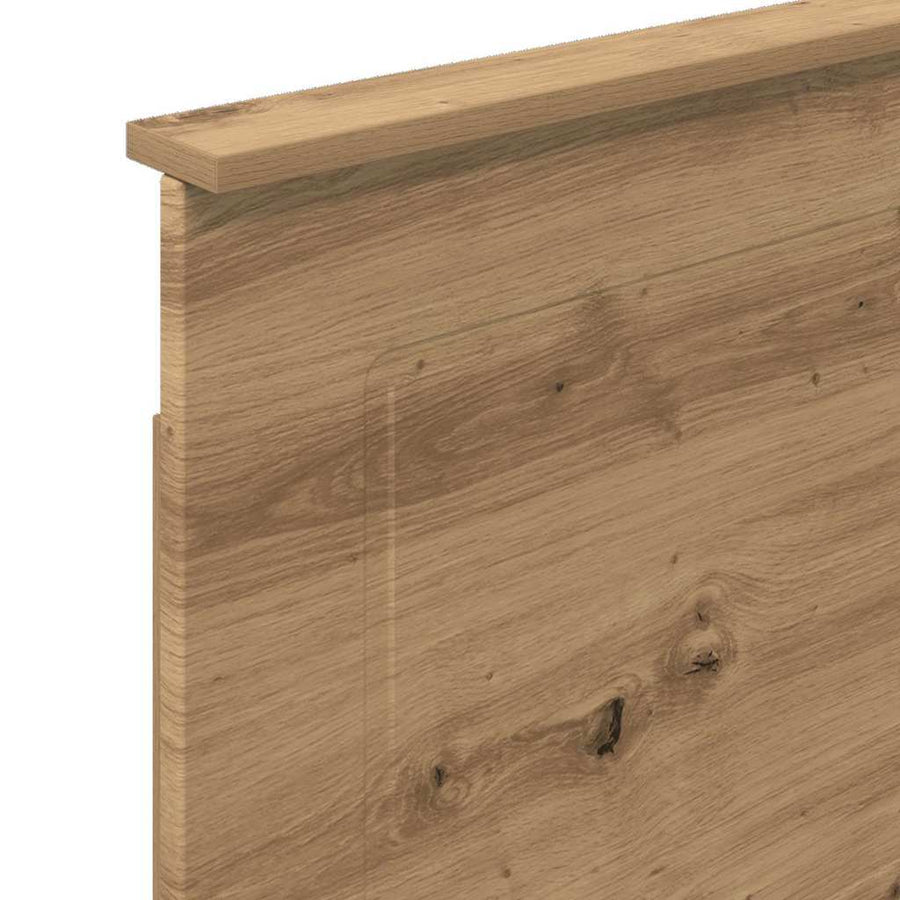 Hoofdbord met hoofdeinde Artisan Eiken 90 cm Bewerkt hout