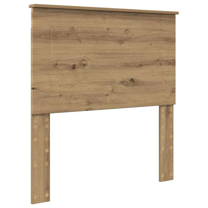 Hoofdbord met hoofdeinde Artisan Eiken 90 cm Bewerkt hout