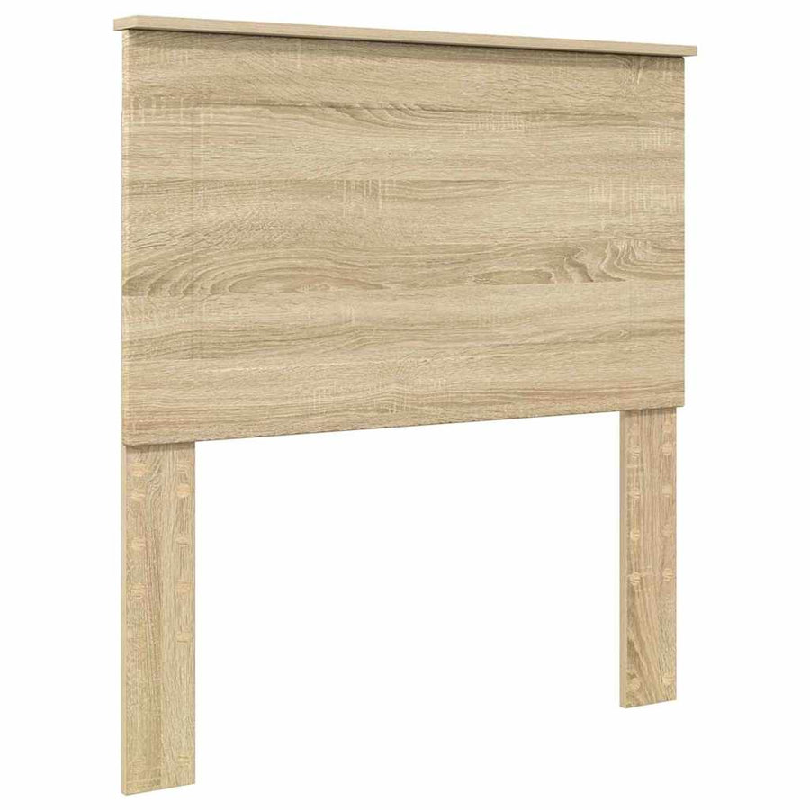 Hoofdbord met hoofdeinde Sonoma Eiken 80 cm Bewerkt hout