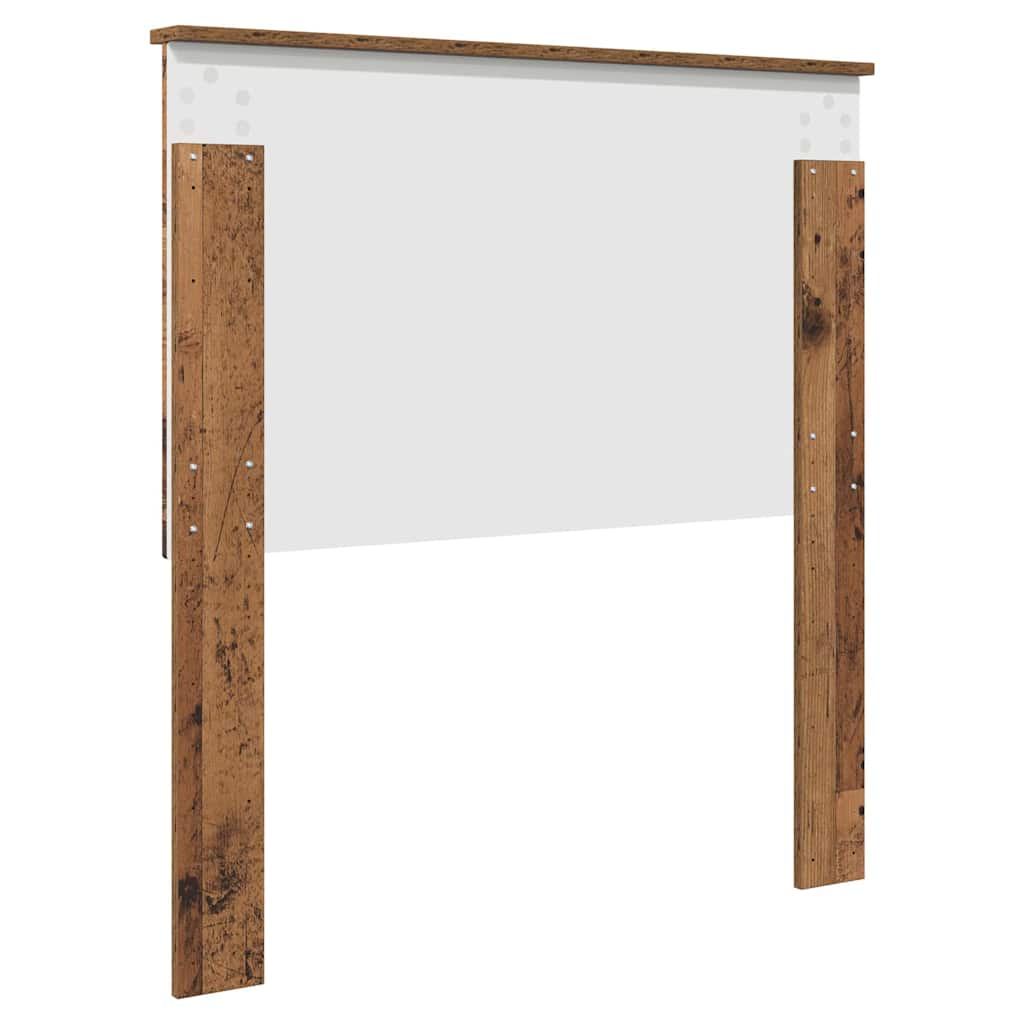 Hoofdbord met hoofdeinde Oud Hout 80 cm Bewerkt hout