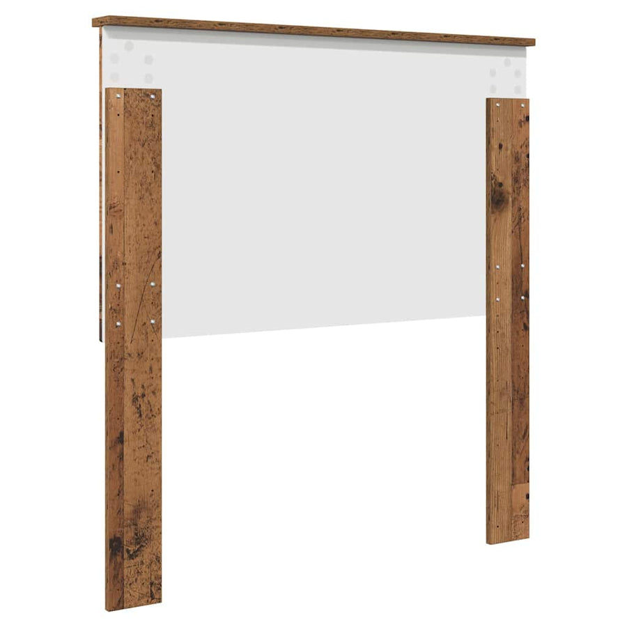 Hoofdbord met hoofdeinde Oud Hout 80 cm Bewerkt hout