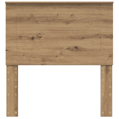 Hoofdbord met hoofdeinde Artisan Eiken 80 cm Bewerkt hout