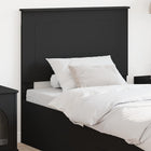 Headboard Black Oak 75 cm Engineered Wood