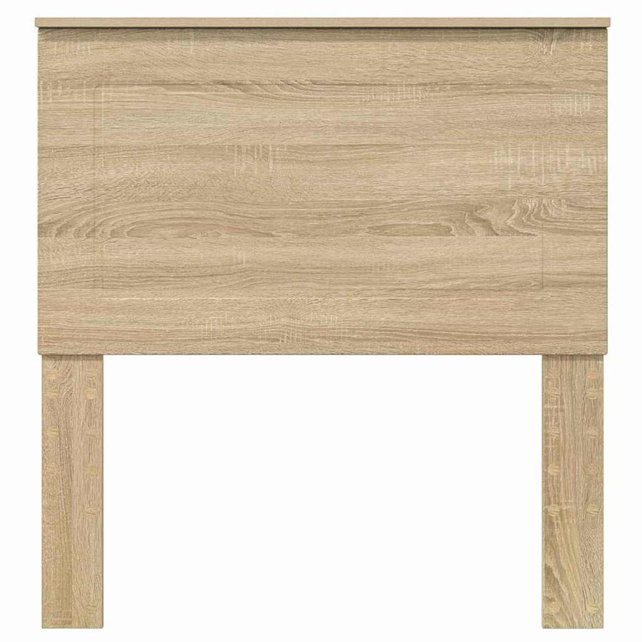 Hoofdbord met hoofdeinde Sonoma Eiken 75 cm Bewerkt hout