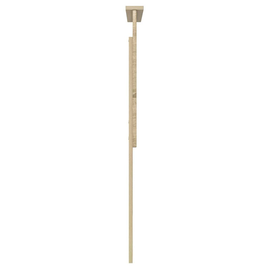 Hoofdbord met hoofdeinde Sonoma Eiken 75 cm Bewerkt hout