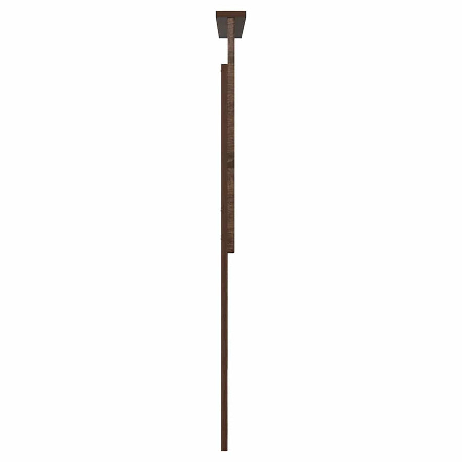 Hoofdbord met hoofdeinde Bruin Eiken 75 cm Bewerkt hout