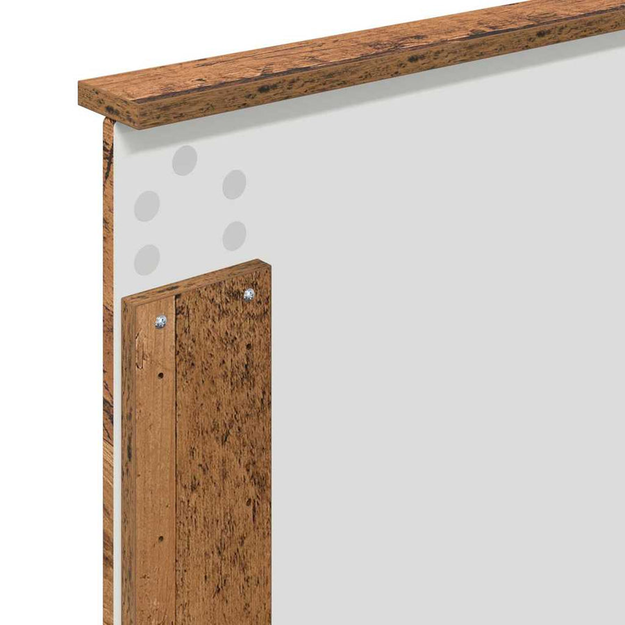 Hoofdbord met hoofdeinde Oud Hout 75 cm Bewerkt hout