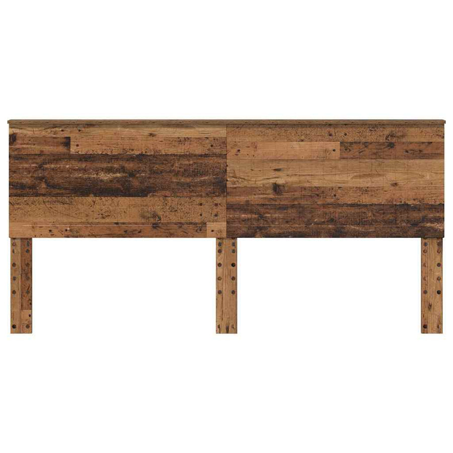 Hoofdbord met hoofdeinde Oud Hout 200 cm Bewerkt hout
