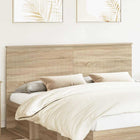 Headboard with headboard Sonoma Oak 180 cm Engineered wood