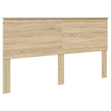 Hoofdbord met hoofdeinde Sonoma Eiken 180 cm Bewerkt hout