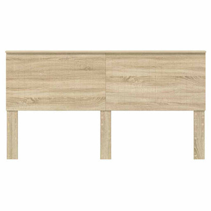 Hoofdbord met hoofdeinde Sonoma Eiken 180 cm Bewerkt hout