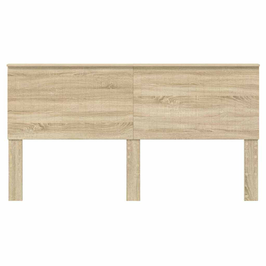 Hoofdbord met hoofdeinde Sonoma Eiken 180 cm Bewerkt hout