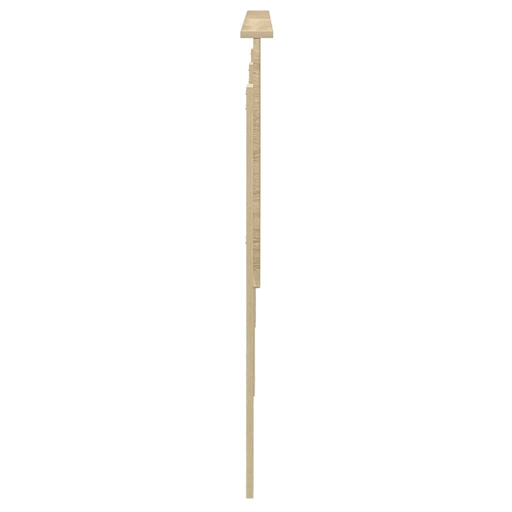 Hoofdbord met hoofdeinde Sonoma Eiken 180 cm Bewerkt hout