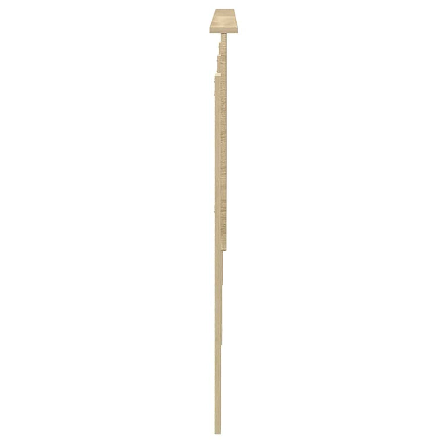 Hoofdbord met hoofdeinde Sonoma Eiken 180 cm Bewerkt hout