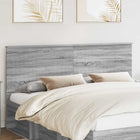 Headboard Sonoma Grey 180 cm Engineered Wood