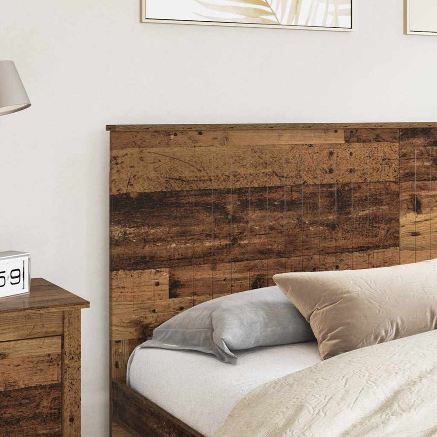 Hoofdbord met hoofdeinde Oud Hout 180 cm Bewerkt hout