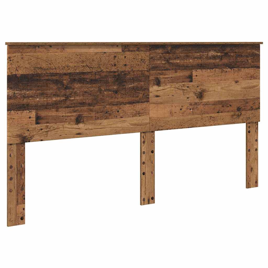 Hoofdbord met hoofdeinde Oud Hout 180 cm Bewerkt hout