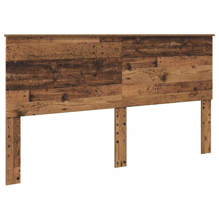 Hoofdbord met hoofdeinde Oud Hout 180 cm Bewerkt hout