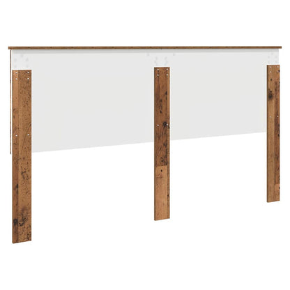 Hoofdbord met hoofdeinde Oud Hout 180 cm Bewerkt hout