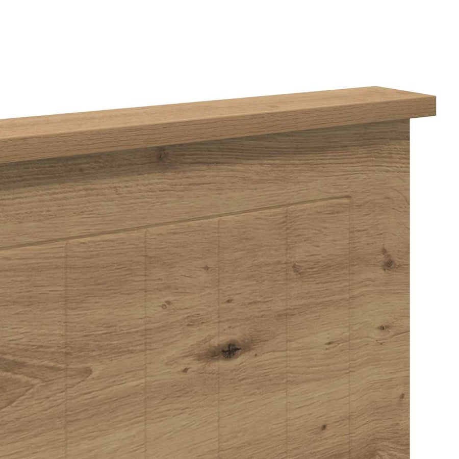 Hoofdbord met hoofdeinde Artisan Eiken 180 cm Bewerkt hout