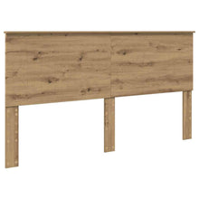 Hoofdbord met hoofdeinde Artisan Eiken 180 cm Bewerkt hout