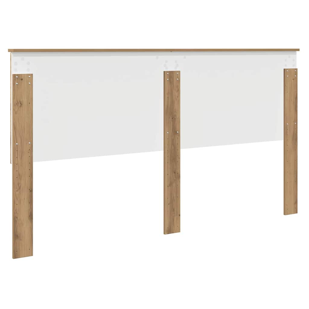 Hoofdbord met hoofdeinde Artisan Eiken 180 cm Bewerkt hout