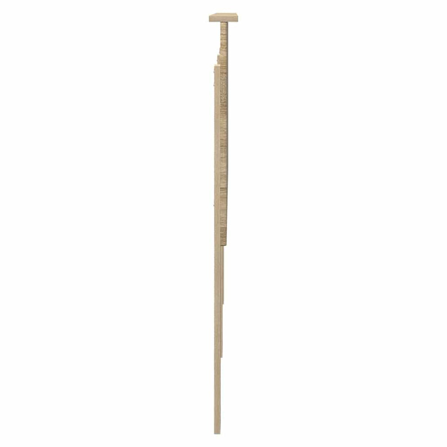 Hoofdbord met hoofdeinde Sonoma Eiken 160 cm Bewerkt hout
