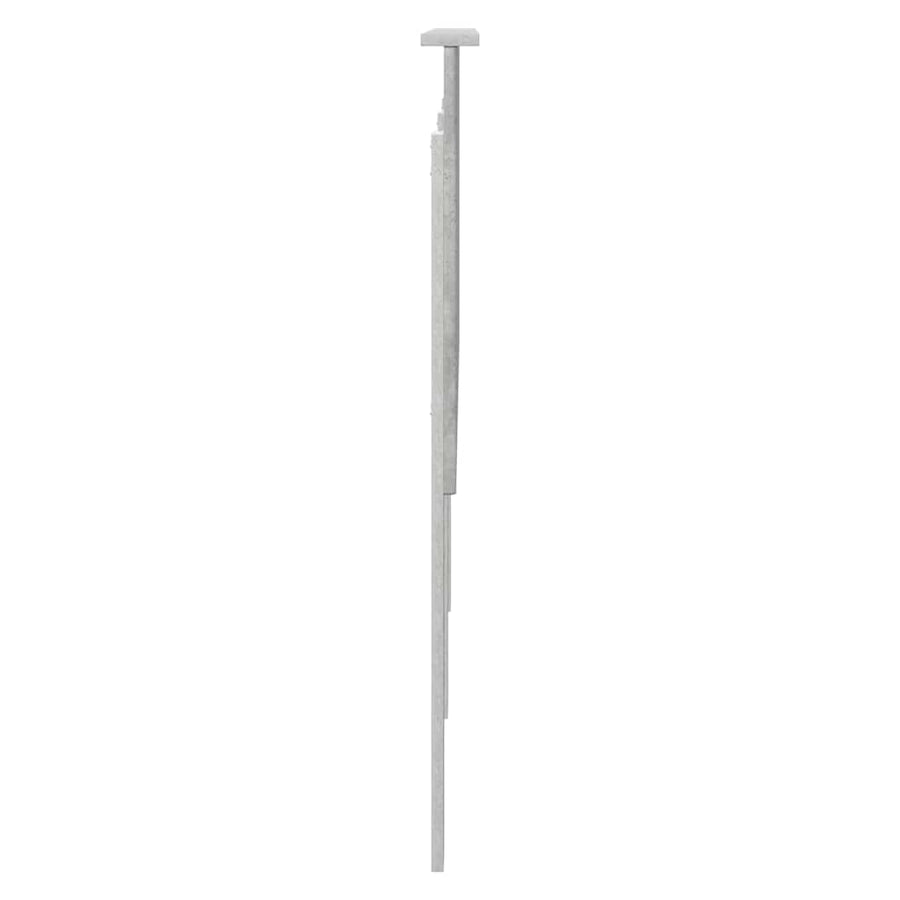 Hoofdbord met hoofdeinde Beton Grijs 160 cm Bewerkt hout