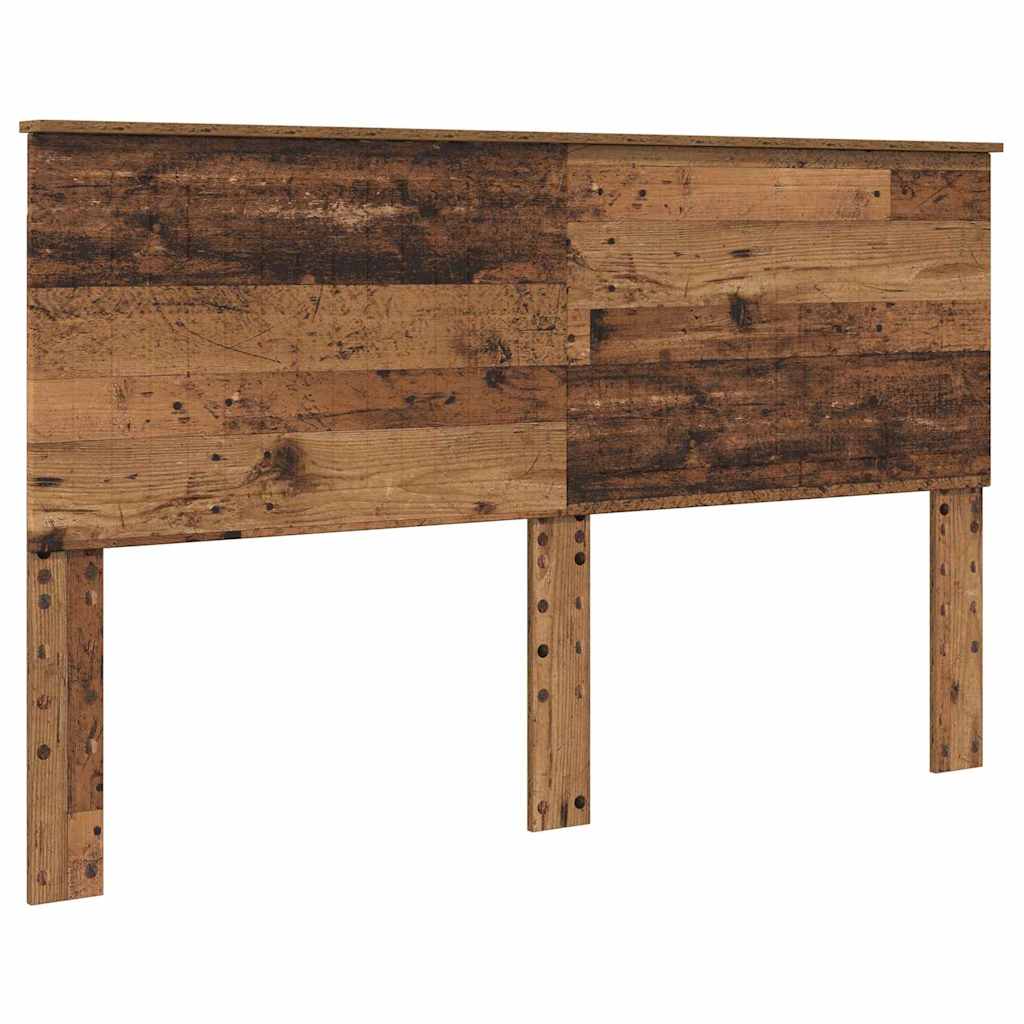 Hoofdbord met hoofdeinde Oud Hout 160 cm Bewerkt hout