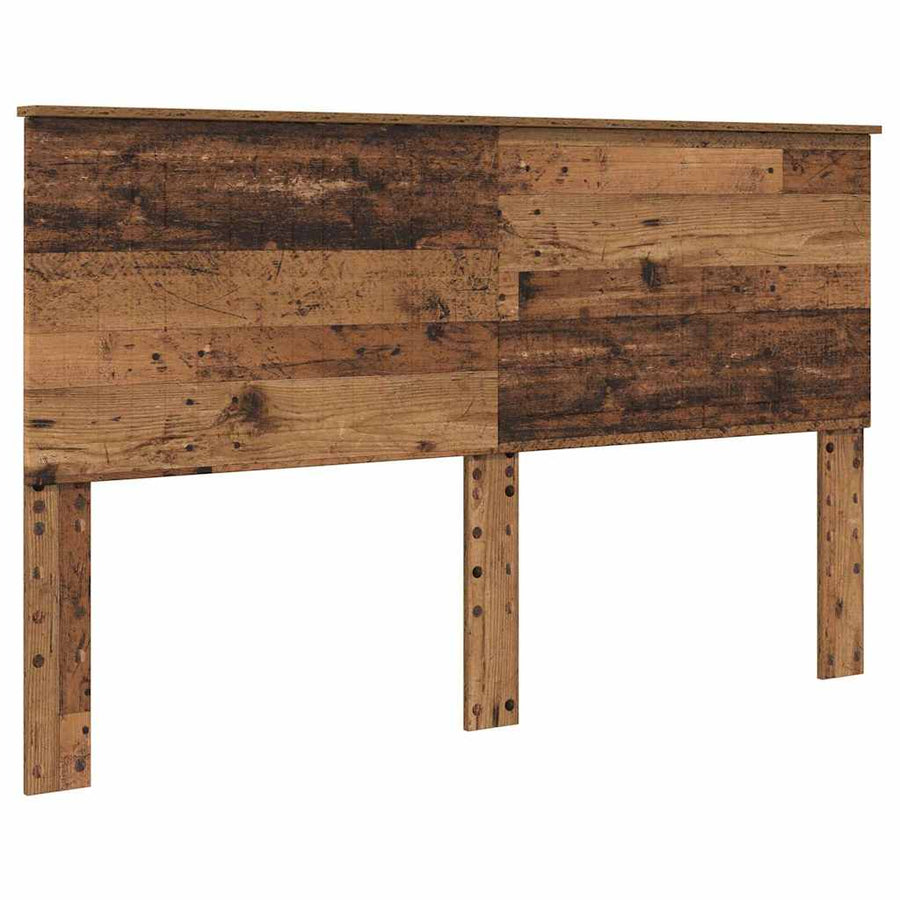 Hoofdbord met hoofdeinde Oud Hout 160 cm Bewerkt hout