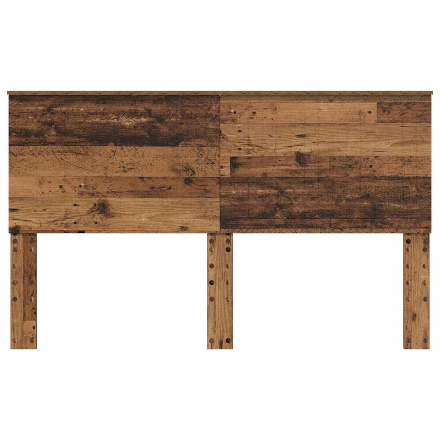 Hoofdbord met hoofdeinde Oud Hout 160 cm Bewerkt hout