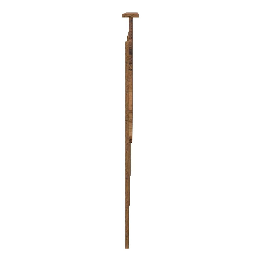 Hoofdbord met hoofdeinde Oud Hout 160 cm Bewerkt hout