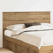 Hoofdbord Artisan Eiken 160 cm bewerkt hout