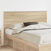 Hoofdbord 153x7x100 cm Sonoma eiken bewerkt hout