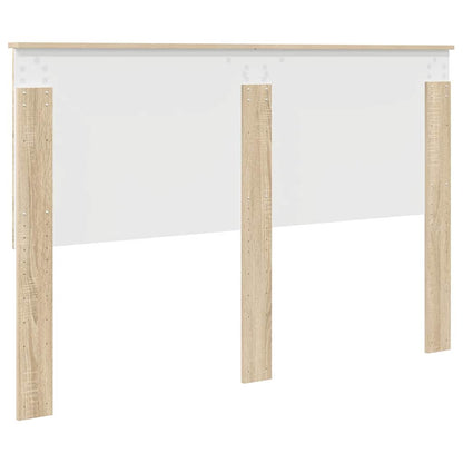 Hoofdbord met hoofdeinde Sonoma Eiken 150 cm Bewerkt hout